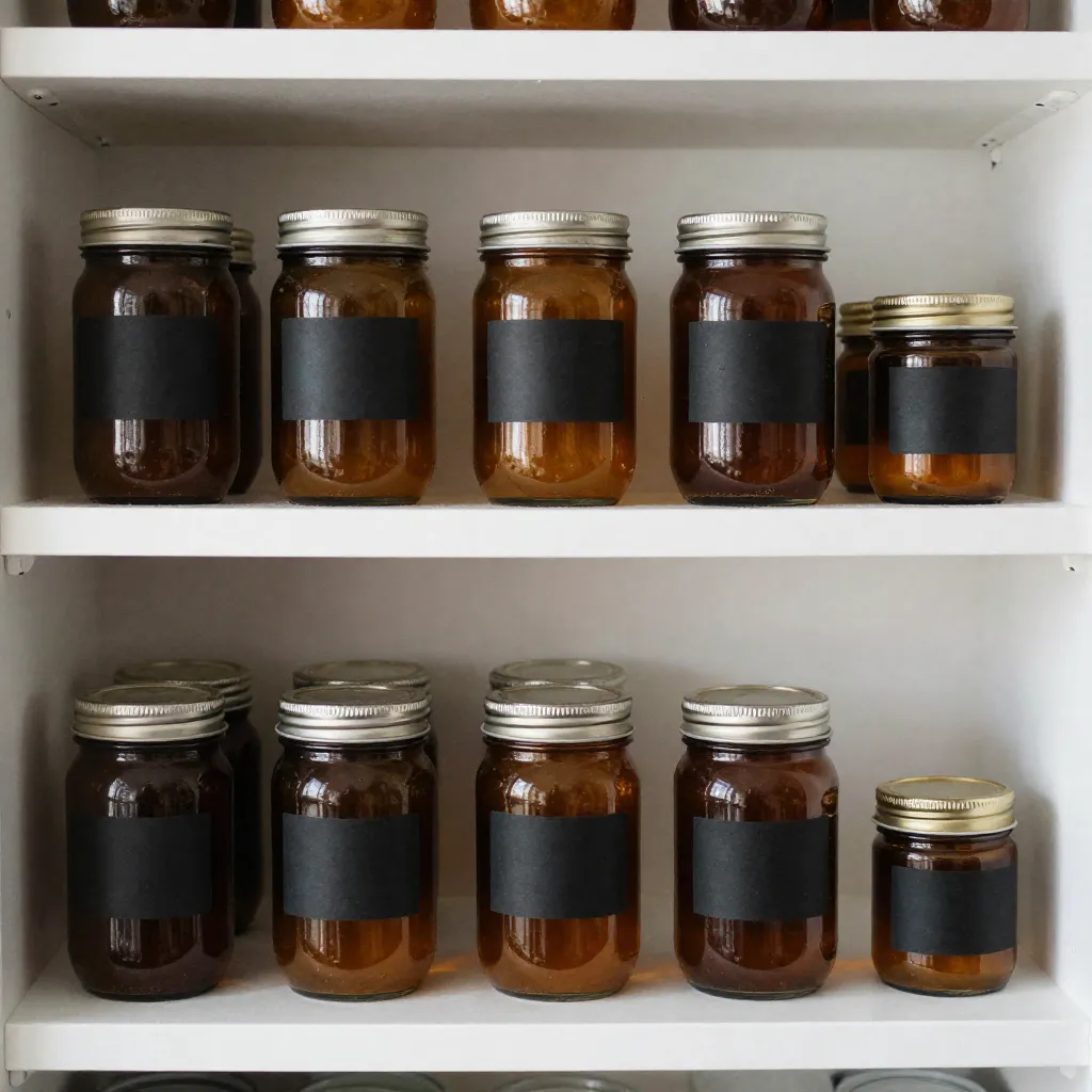 Natural pantry organization