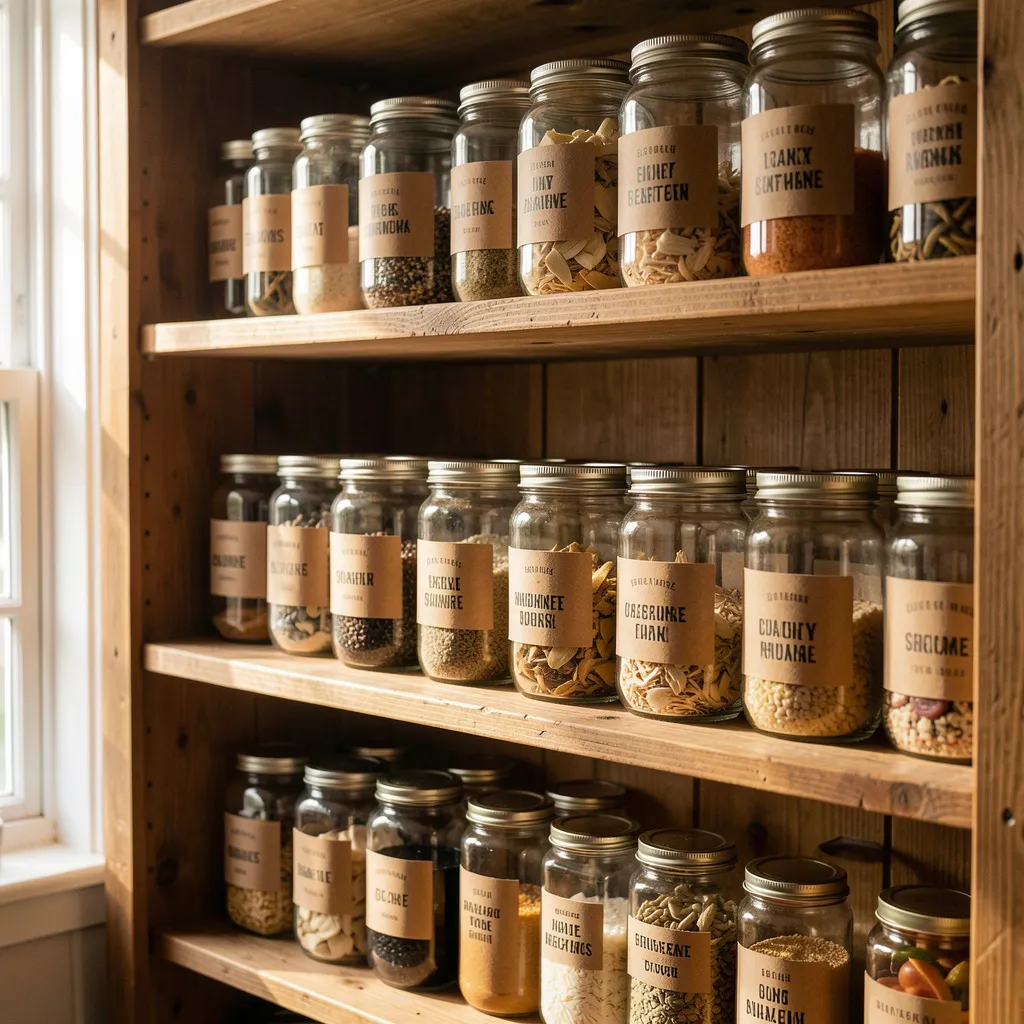 Kitchen organization display